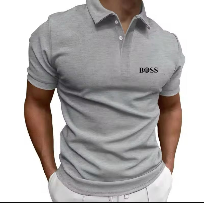 Polo de Negócios de Luxo Masculino, Alta Qualidade