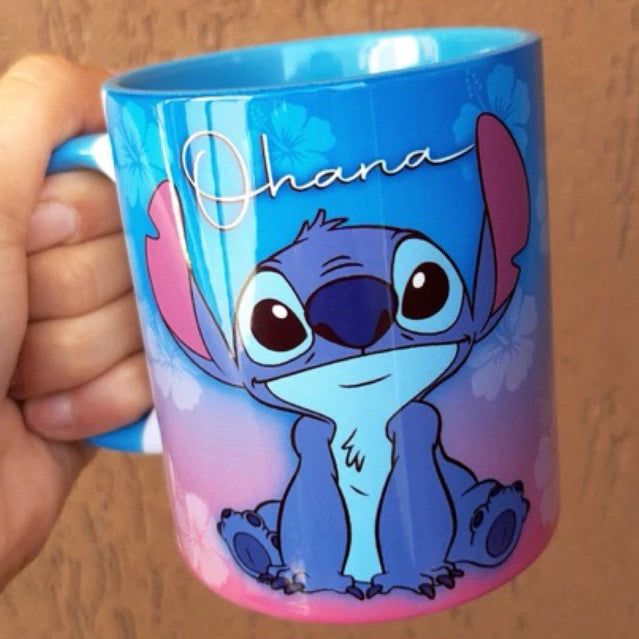 CANECA STITCH COM CAIXINHA PARA PRESENTE