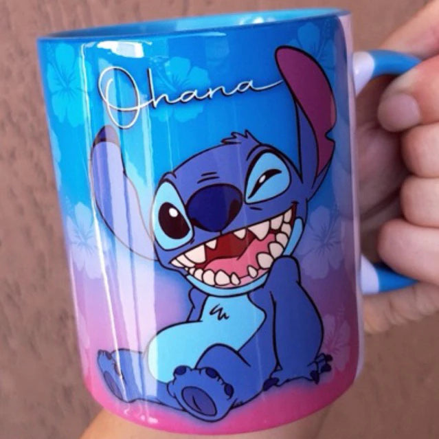 CANECA STITCH COM CAIXINHA PARA PRESENTE